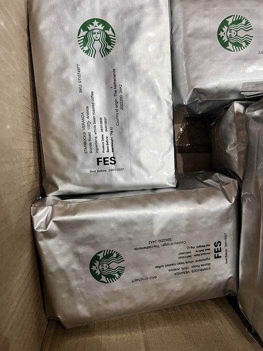 Зерно кава Starbucks Veranda 1кг кофе в зернах зерновой кофе від 6шт