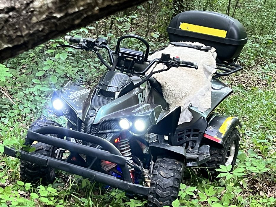 Крутейший Emobili Crafter ranger электро квадроцикл 2.5 квт