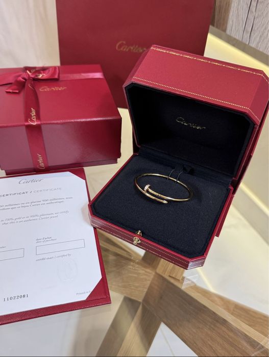 Браслет Кільце Cartier juste in clou гвоздь
