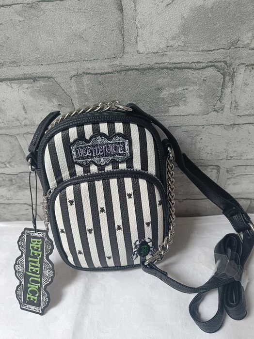 Torebka, saszetka Beetlejuice Sok z żuka ze skóry ekologicznej PRIMARK
