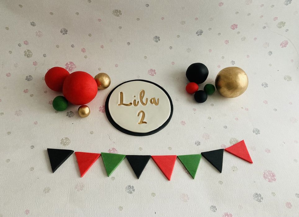 Figurki na tort z masy cukrowej