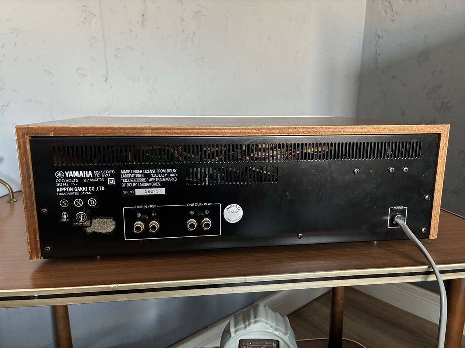 Yamaha TC-920 deck magnetofon hi end vintage