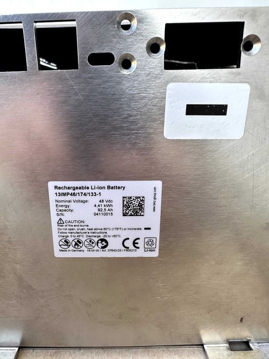 Акумулятор 48в Samsung SDI 92Ah 4.41Kw 13S