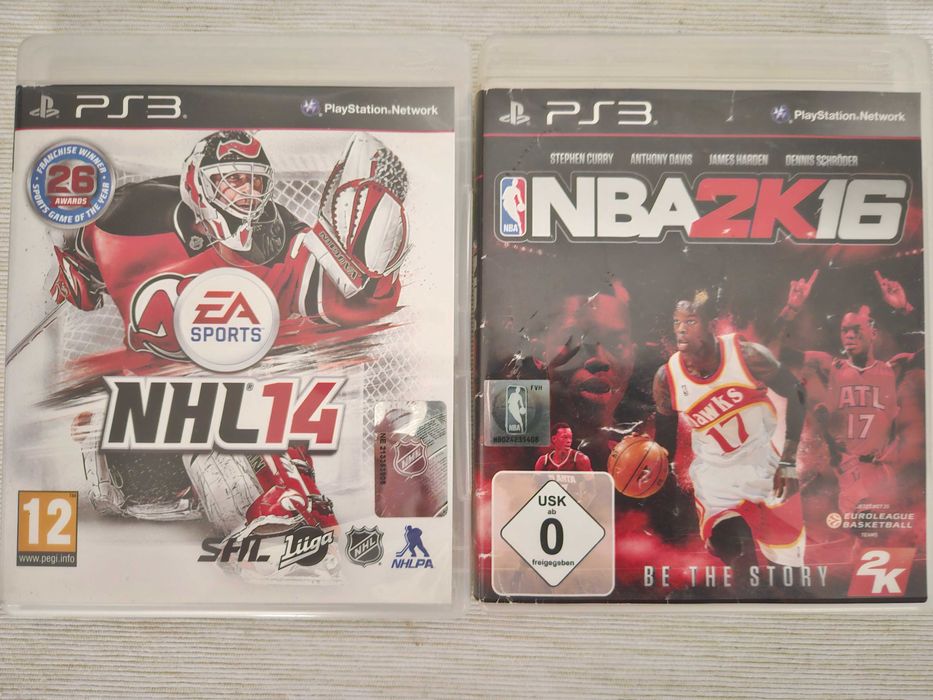 NHL 14 (Gra PS3) + gratis NBA 2K16