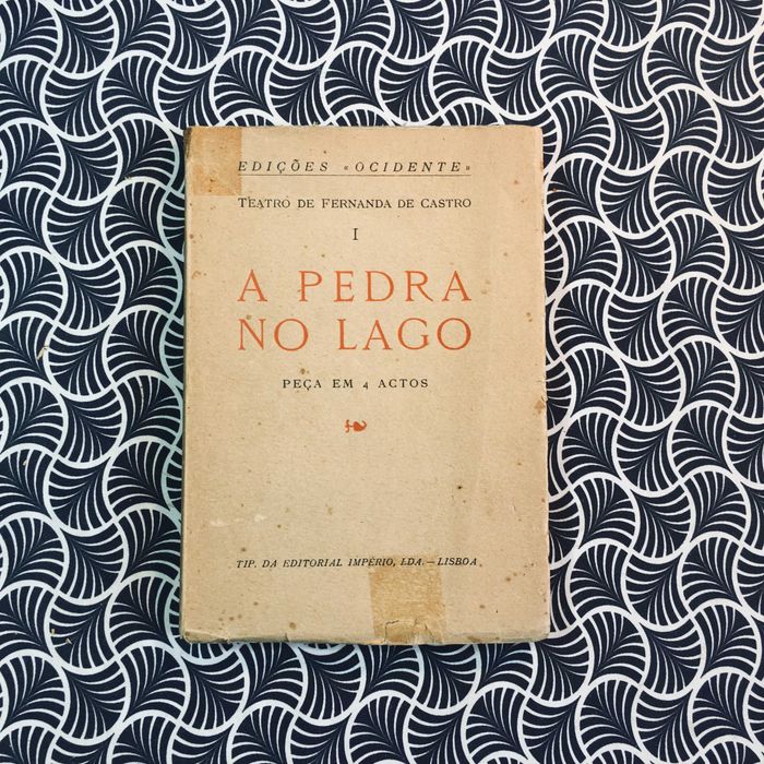 A Pedra do Lago (1ª ed.) - Fernanda de Castro