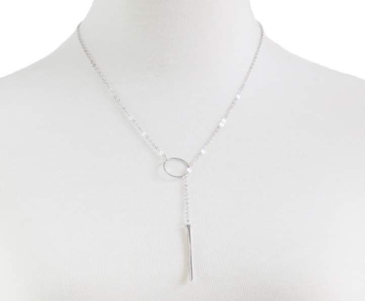 Naszyjnik przekładany srebrny