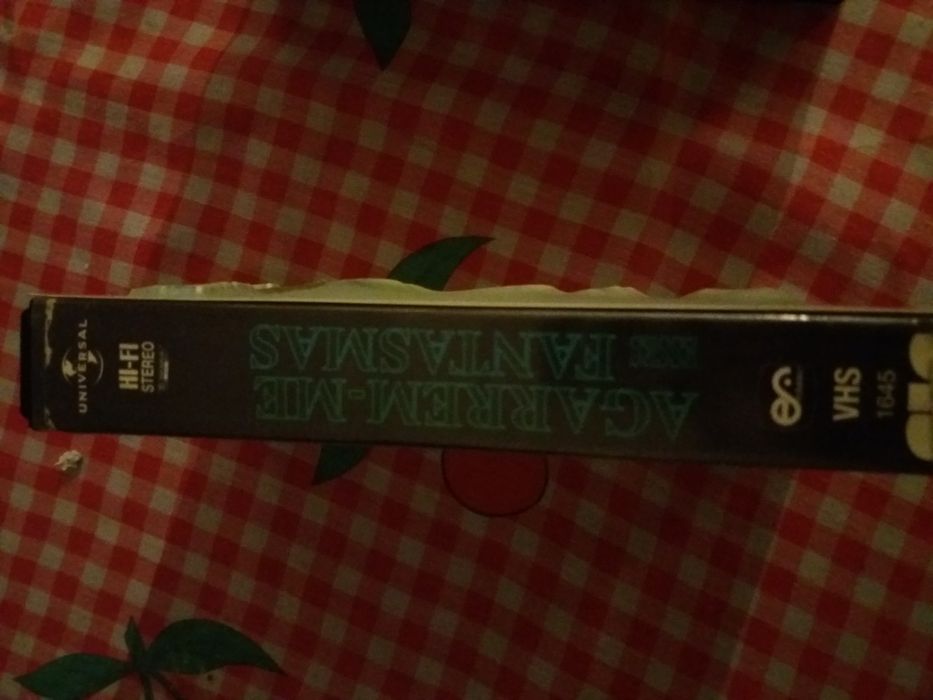 Agarrem me esses fantasmas VHS
