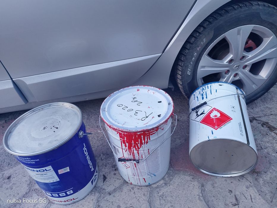 Відро б/у метал велике