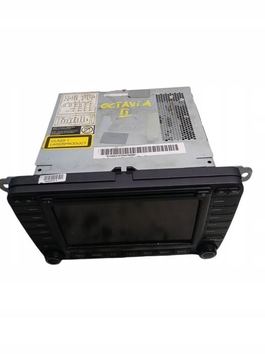 radio cd nawigacja skoda octavia ii 1z0035194a 7612002037