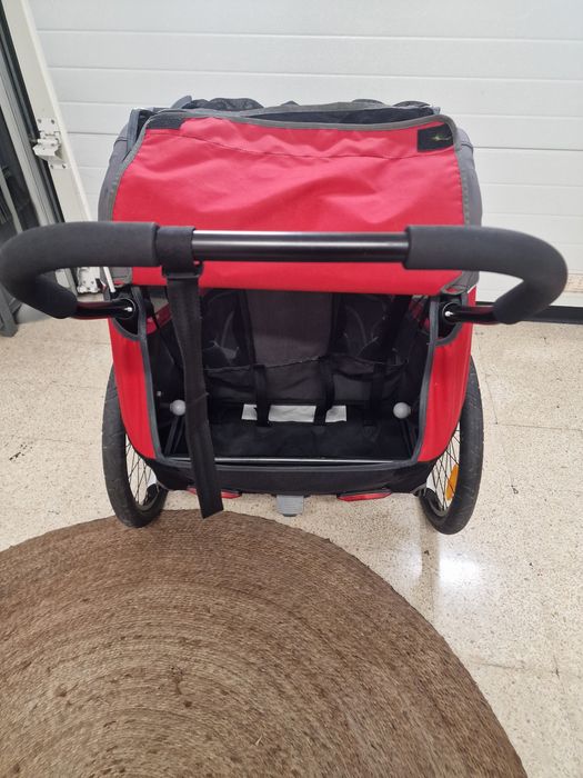 Atrelado / Reboque de Bicicleta HAMAX IXPLORER Vermelho