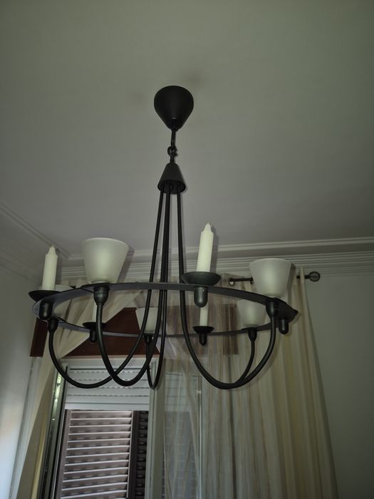 2 candeeiros tecto Ikea