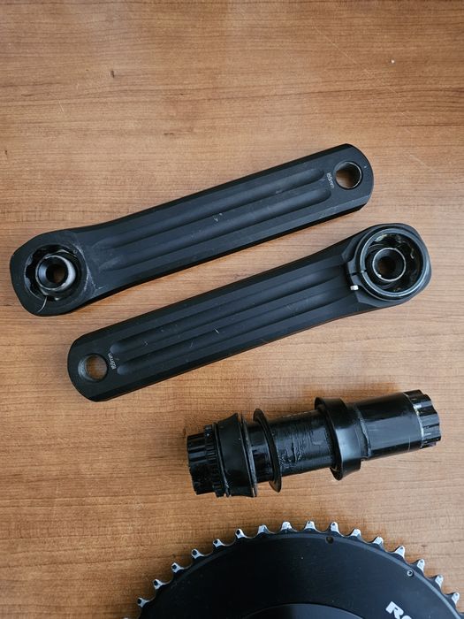 Potênciametro Rotor com pedaleira 165mm