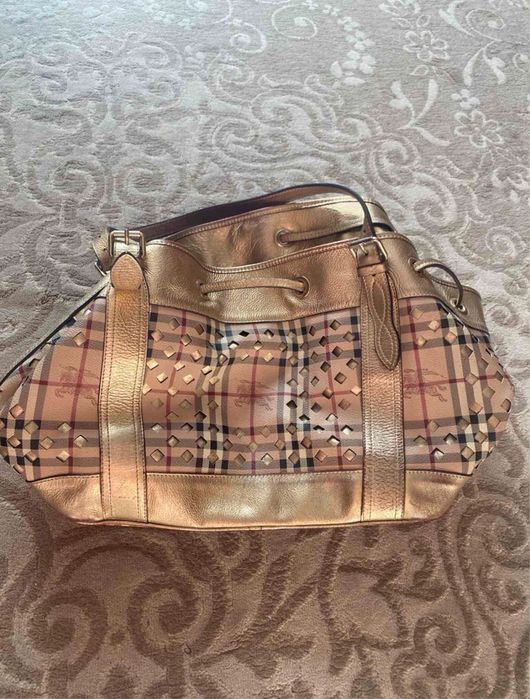 сумка Burberry Haymarket