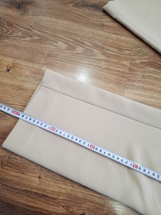 Beżowy garnitur damski marynarka żakiet spodnie elegancki reserved L40