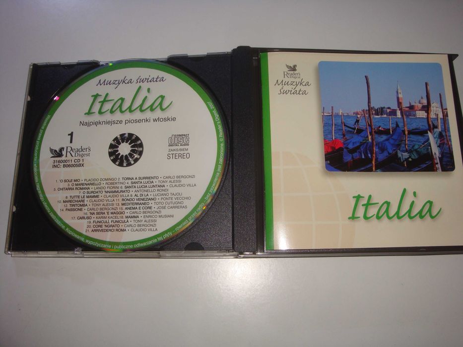 Muzyka Świata Italia [3CD] Various CD