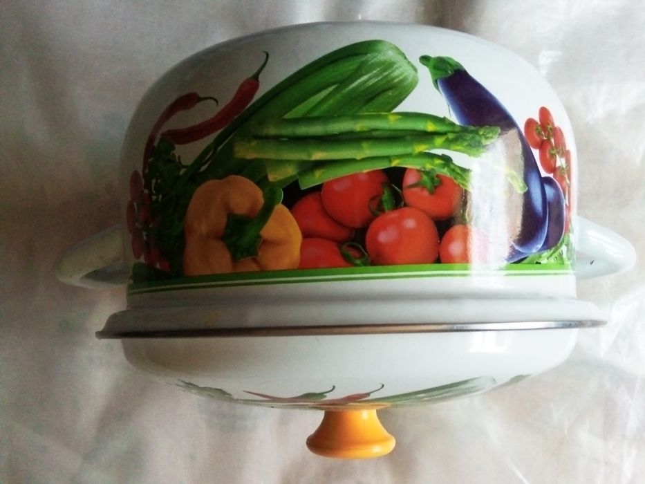 Кастрюля эмалированная 5л