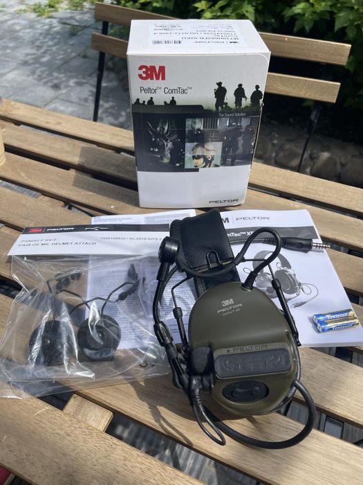 Військові навушники Peltor Comtac XPI з гарнітурою + кріплення‼️