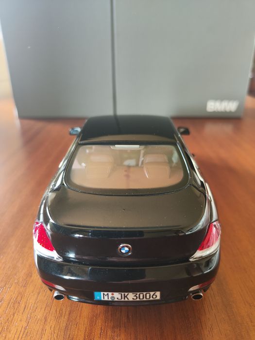 Miniatura BMW serie 6 preto