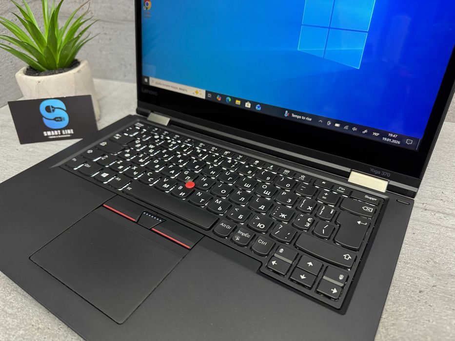 256gb/Сенсорний ноутбук Lenovo Yoga 370/13.3"/i5-7300u/8gb ddr4