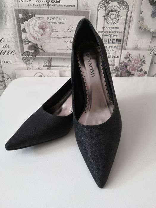 Wyprzedaż - eleganckie szpilki - roz. 36 NAOMI - NOWE