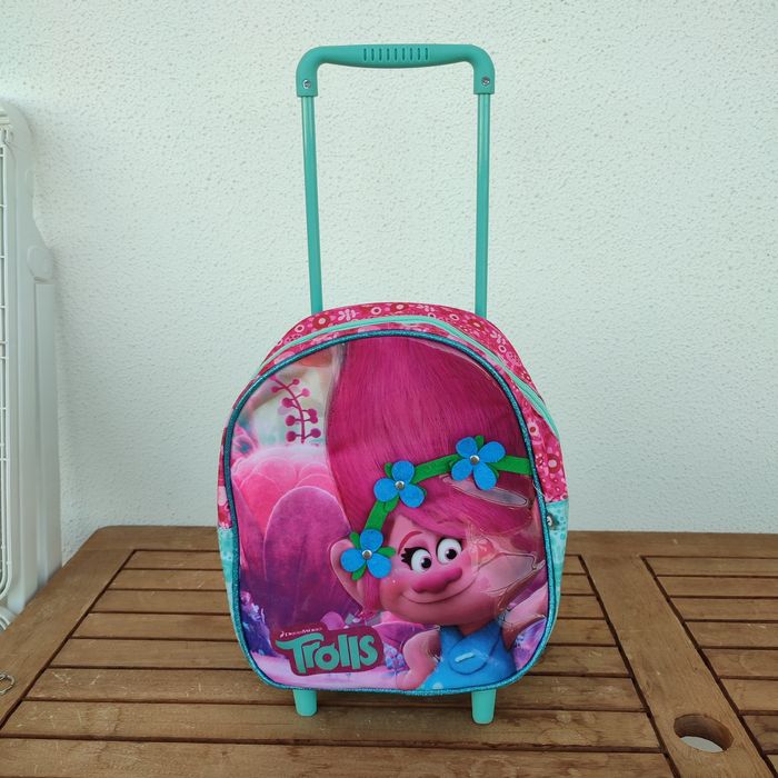 Mochila pré escola trolley - Poppy Trolls