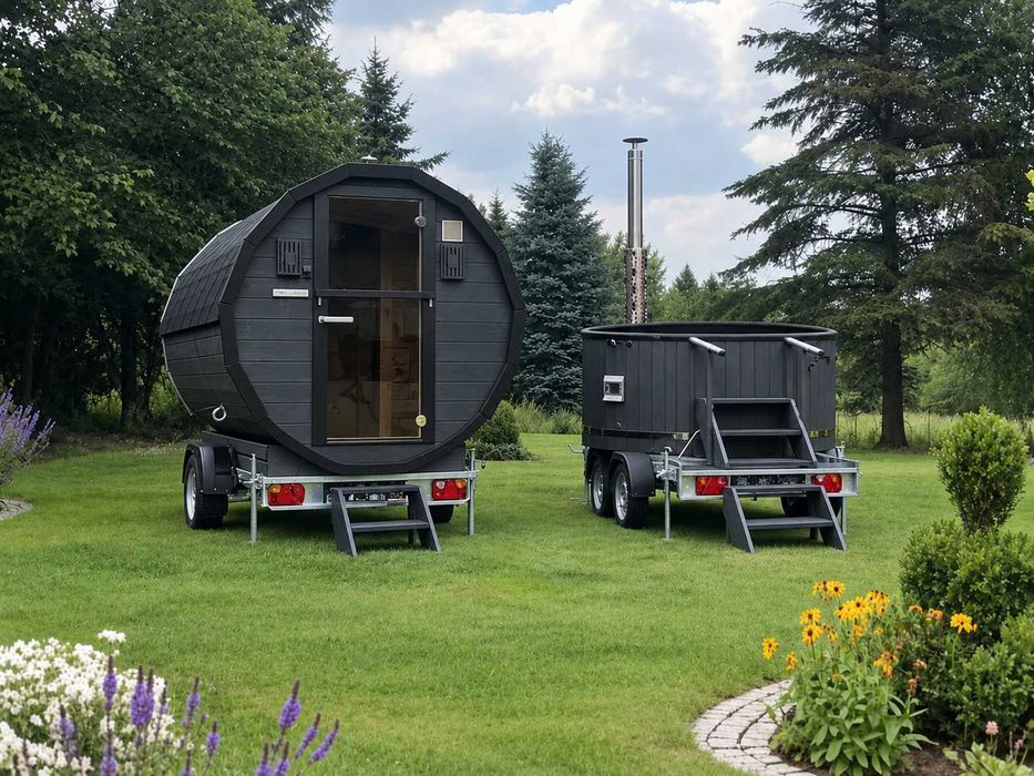 Sauna + jacuzzi / balia – wynajem | Bielawa, Dzierżoniów i okolice