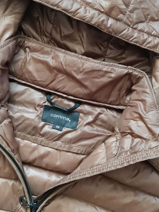 Брендовая куртка . Пух - перо . Р 46 .