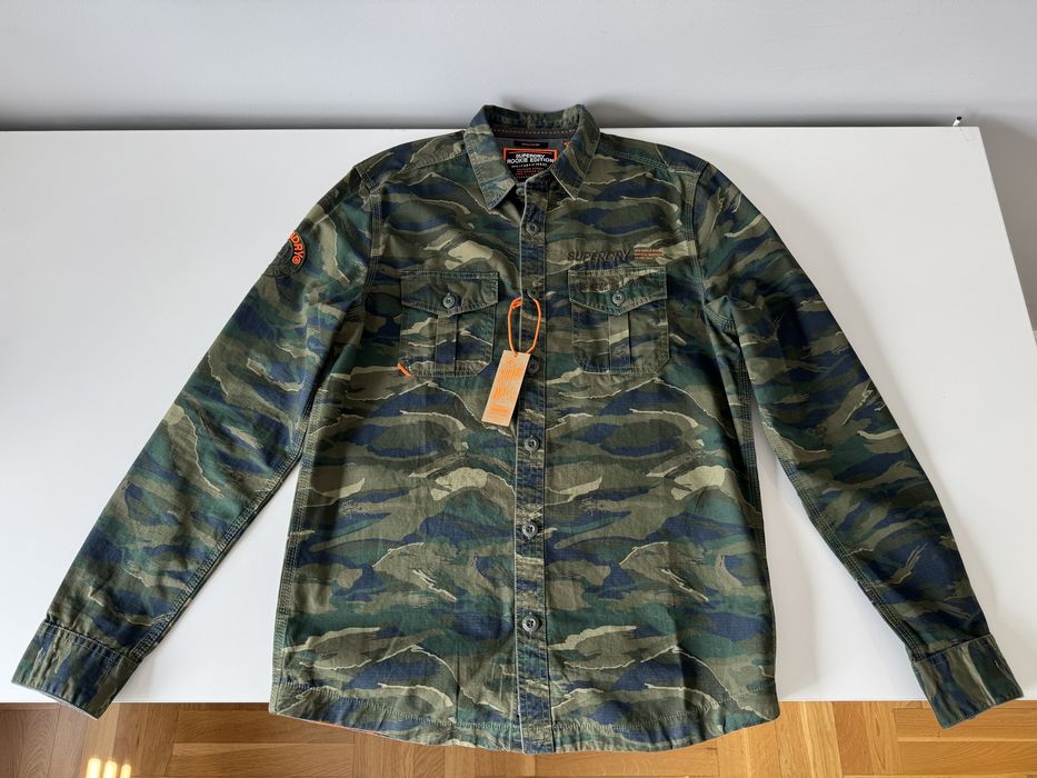 Koszula Superdry moro rozmiar L