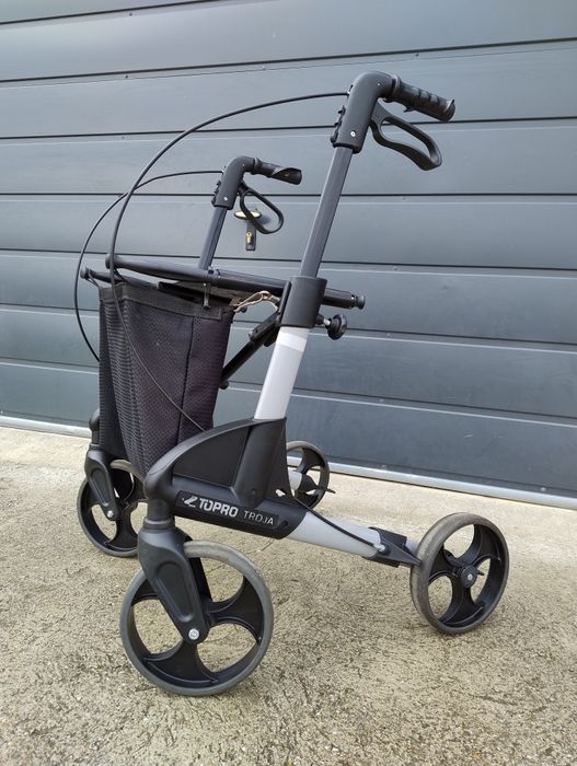Balkonik TOPRO Pchacz Rollator Chodzik Rehabilitacyjny ALU z Niemiec