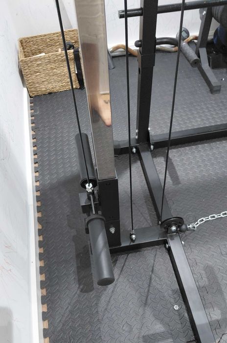 Power Rack c/ Sistema de Polias + Todos os Acessórios | Como Nova