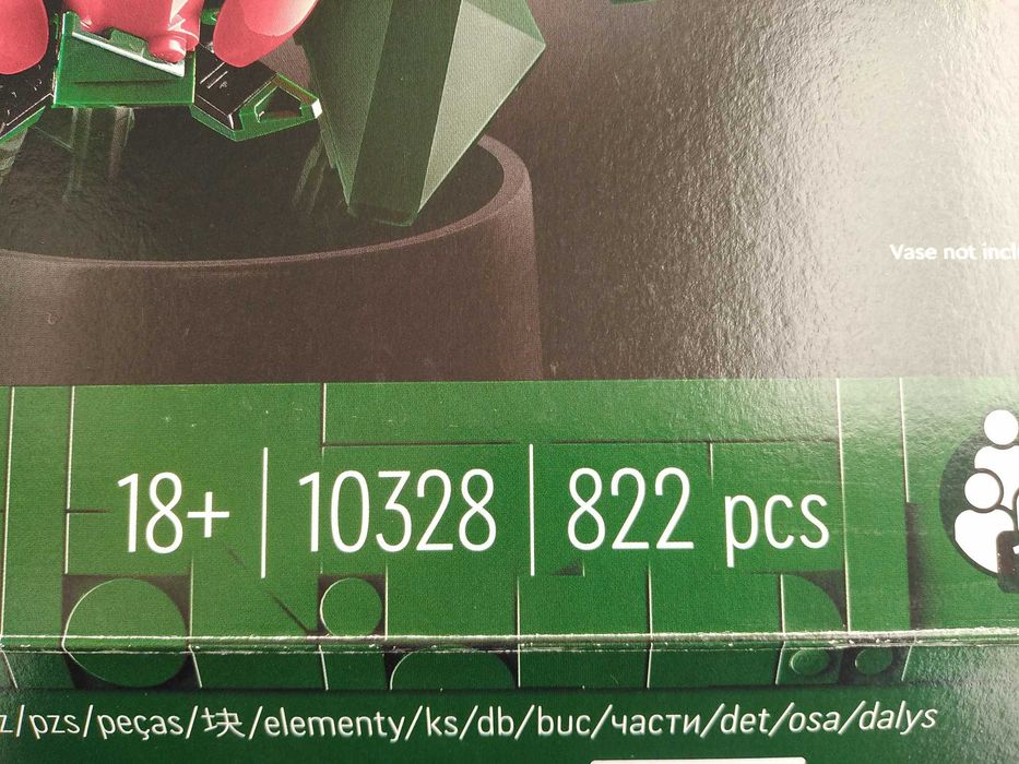 APENAS a Caixa VAZIA de Papel Set 10328 Lego