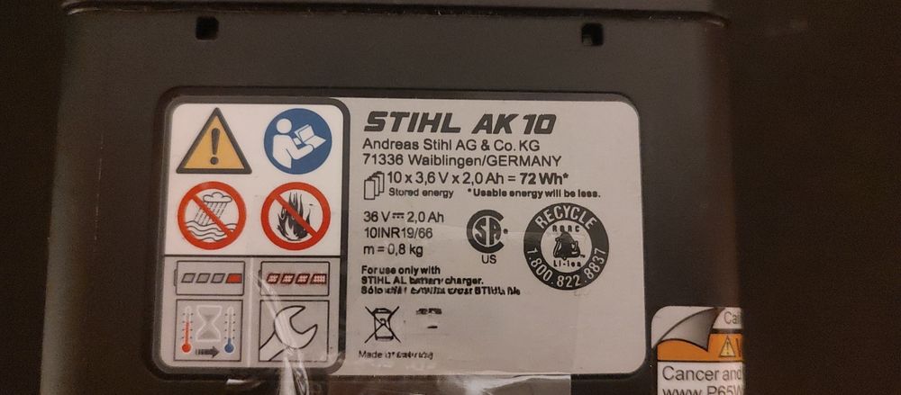 Akumulator Stihl AK20 AK10