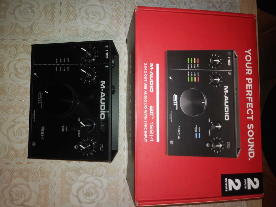 Interfejs M-AUDIO 192/4 sprzedam / zamienie.