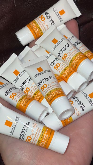 Сонцезахисний флюїд la roche-posay для чутливої шкіри обличчя spf 50
