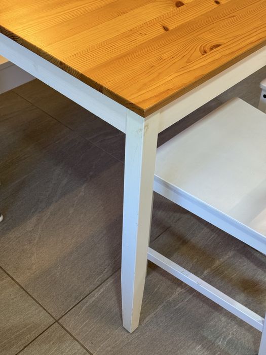 Conjunto mesa + 2 cadeiras + banco IKEA