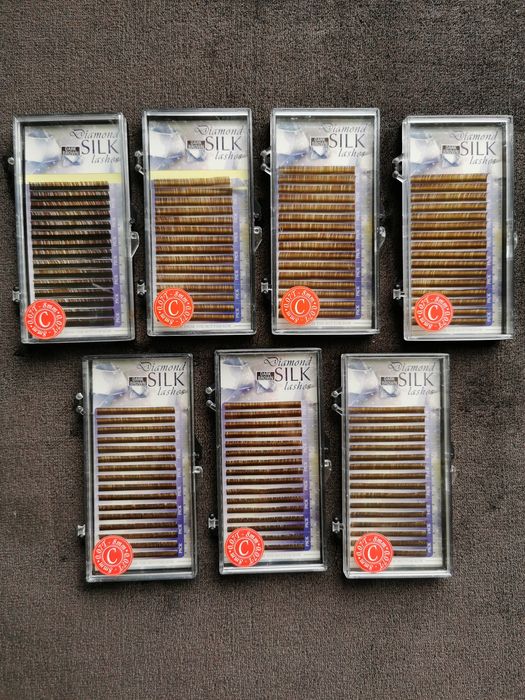 Rzęsy magnitica lashes Diamond silk lashes dark Brown brązowe rzęsy
