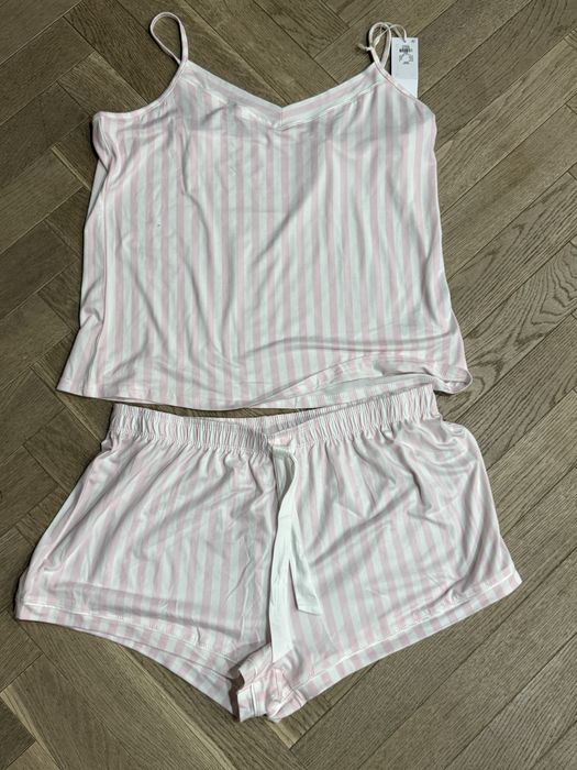 Pizamka w paski motyw Victorias secret