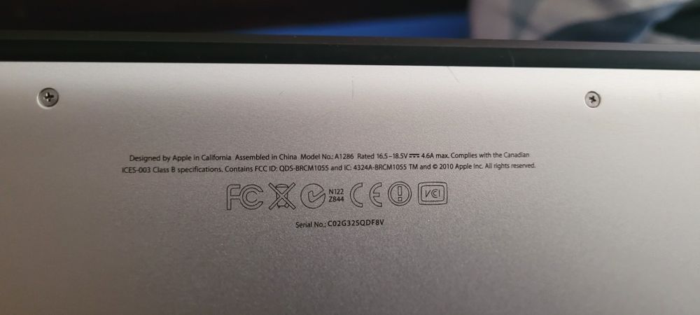 MacBook pro 2011 opis!