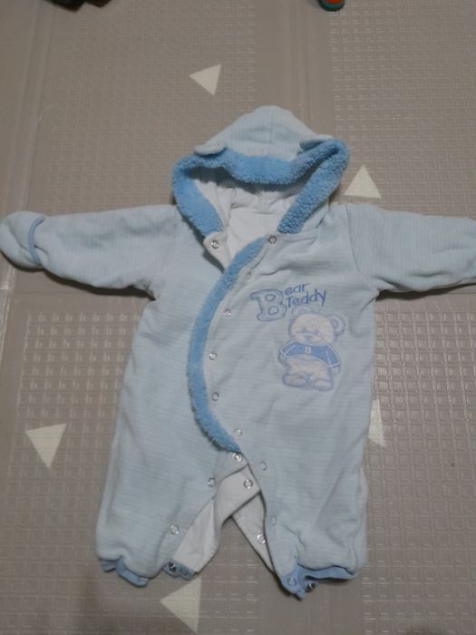 Kombinezon pajacyk przejściowy na wiosnę 3mc.