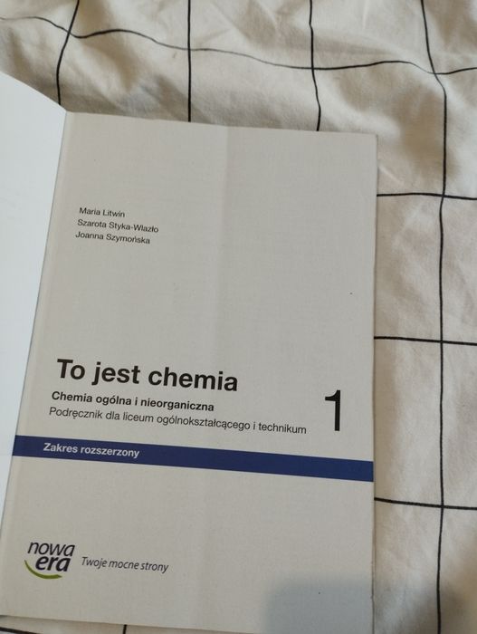 To jest chemia 1 zakres rozszerzony