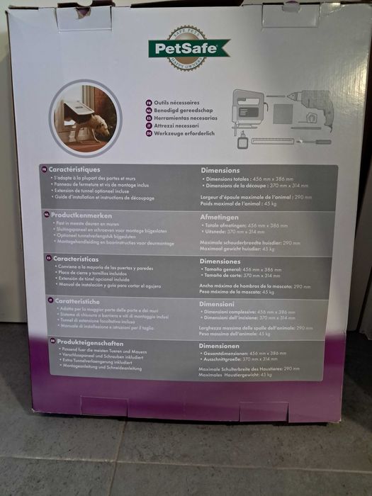 Porta para cães de porte médio NOVA