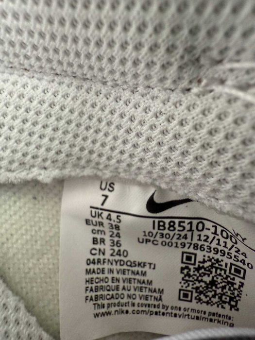 ОРИГІНАЛ! Nike Dunk Low Pink Swoosh 36.5 37.5 38.5 40 41 | IB8510-100