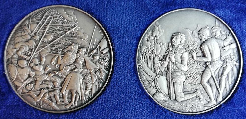 Medalhas em prata "os Lusíadas"