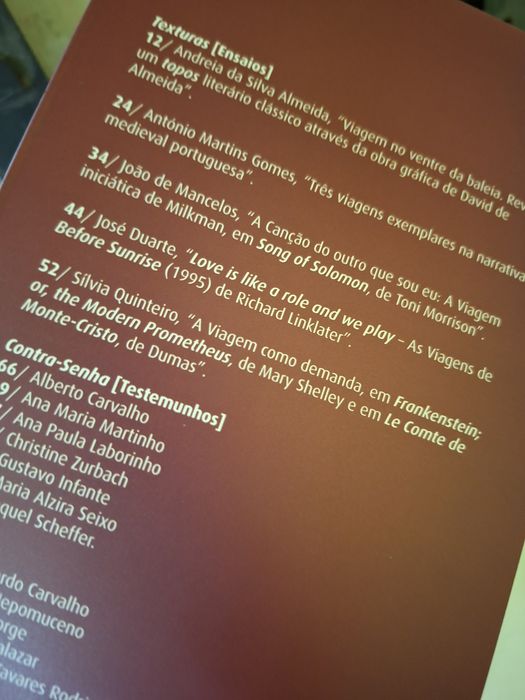 Revista Textos & Pretextos especial A Viagem