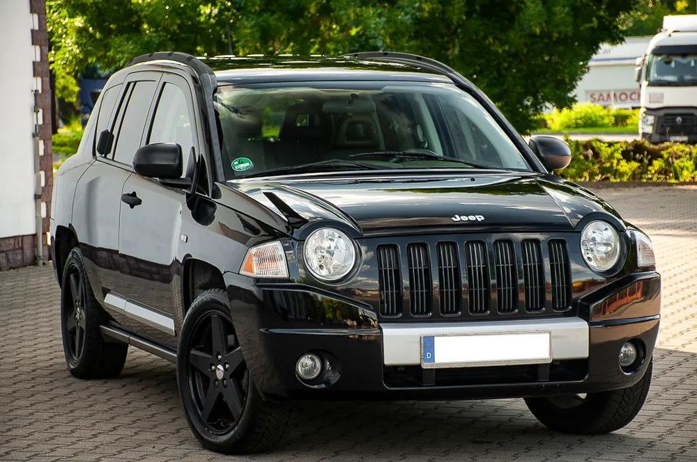 Jeep Compass 2.4 Benzyna 170Km 4x4 Klima Navi Skóry Serwis Full De
