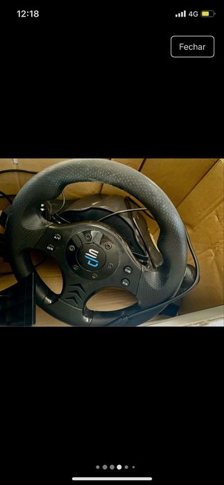 Volante superdrive GS 750 + pedais