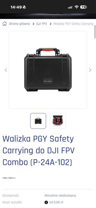 Walizka dji fpv pgy safety carrying P-24A-102