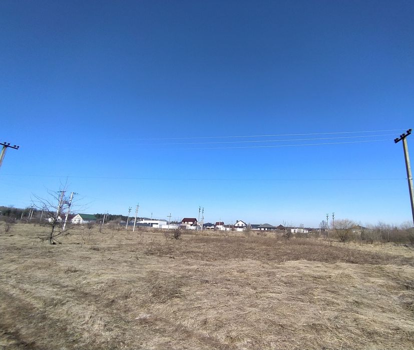 Продаж землі під будівництво. с.Тетерівка. Торг!