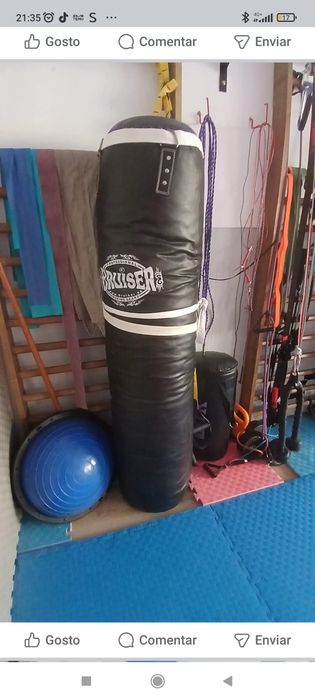 Cadeira escritório,  sacos boxe corda naval