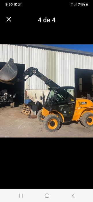 Jcb 520-40 telescópica